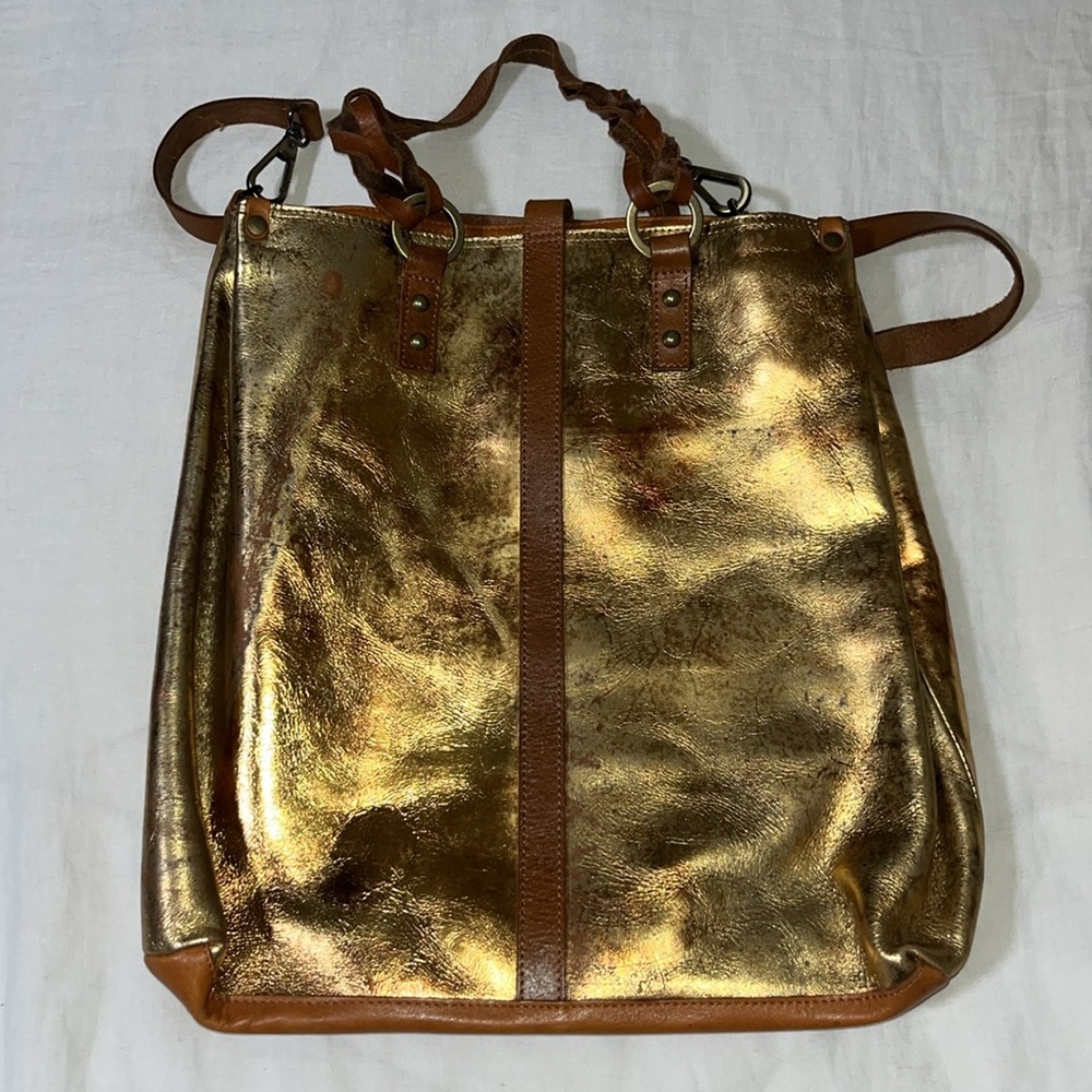 Brand new genuine Leather Velez tote bag